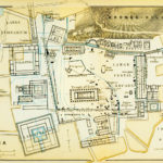 Τοπογραφικό σχεδιάγραμμα του αρχαιολογικού χώρου της Ολυμπίας Έτος 1894.