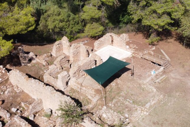 Θέρμες Κλαδέου, Αρχαιολογικός Χώρος Ολυμπίας